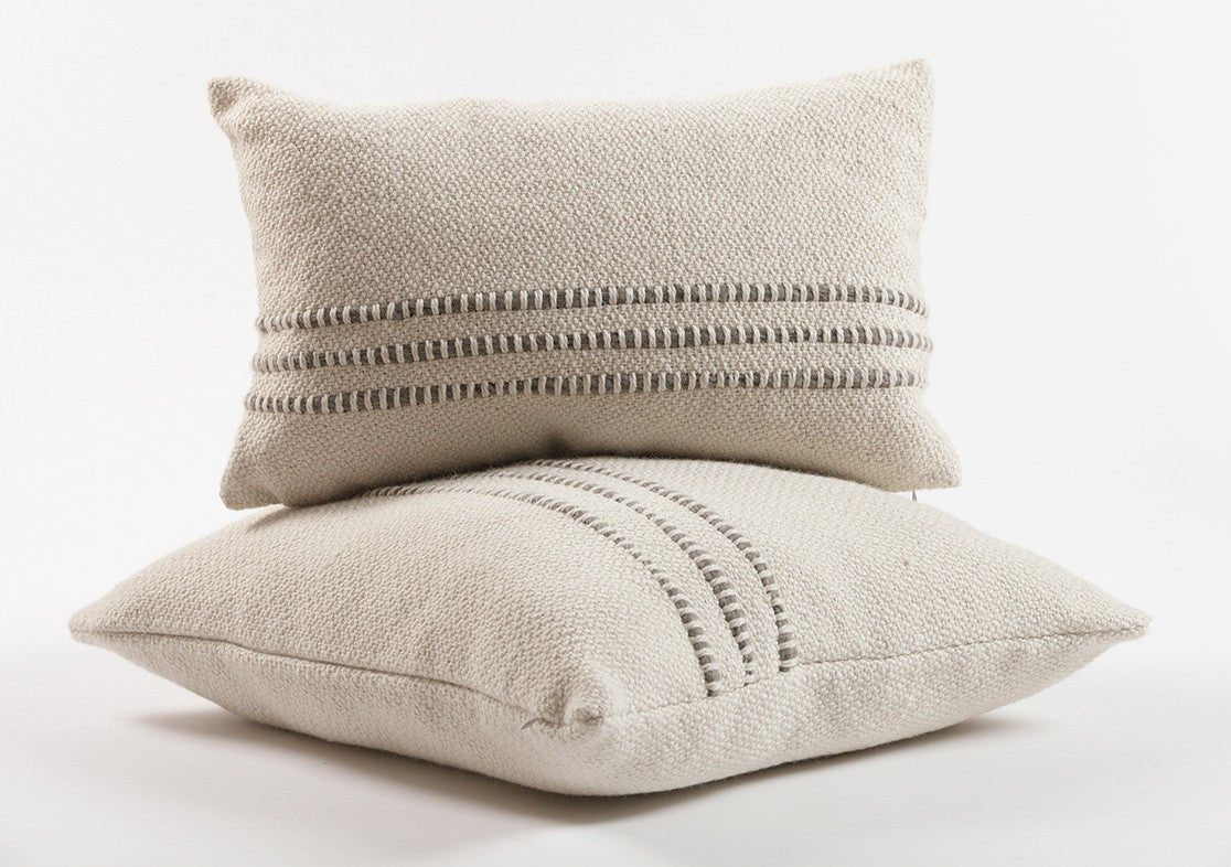 Grey Multicolor Stripe Throw Blanket - Image 3